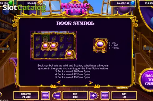 Οθόνη6. Magic Time Κουλοχέρης 