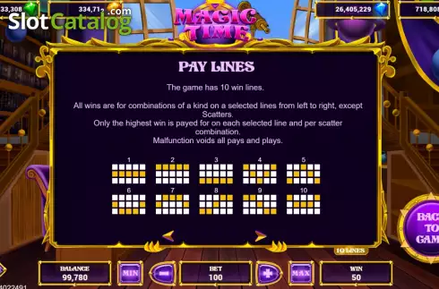Οθόνη8. Magic Time Κουλοχέρης 