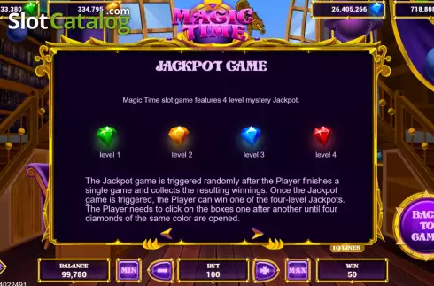 Οθόνη9. Magic Time Κουλοχέρης 