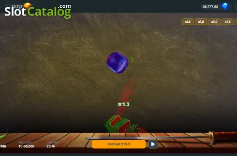 Οθόνη6. Ninja Fruit Cubes Κουλοχέρης