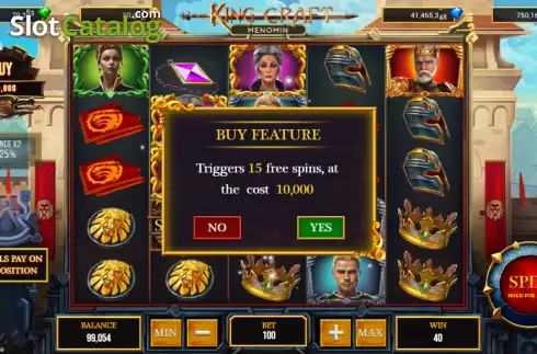 Οθόνη4. King Craft Κουλοχέρης 