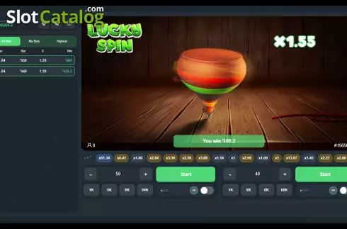 Οθόνη3. Lucky Spin (Popok Gaming) Κουλοχέρης