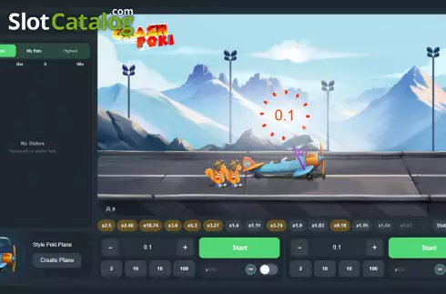Οθόνη2. Crash Poki Κουλοχέρης