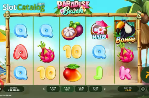Οθόνη2. Paradise Beach (Popok Gaming) Κουλοχέρης