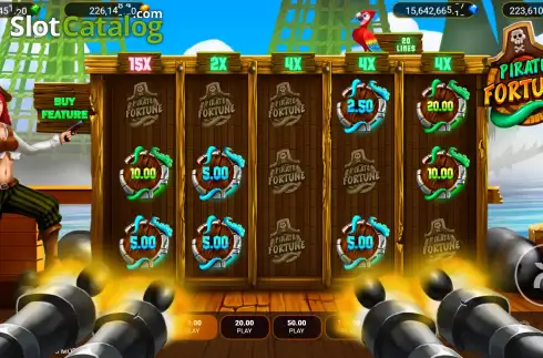 Οθόνη7. Pirate Fortune Κουλοχέρης