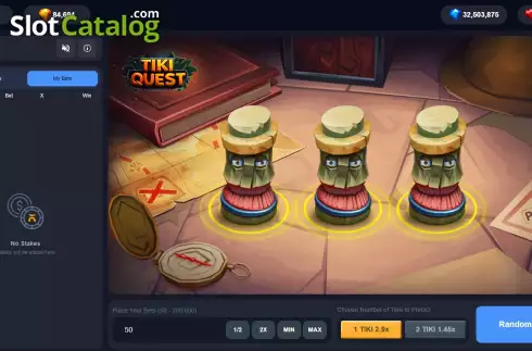 Οθόνη2. Tiki Quest Κουλοχέρης