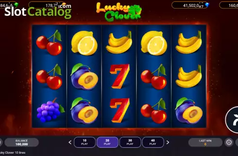 Οθόνη2. Lucky Clover (Popok Gaming) Κουλοχέρης 