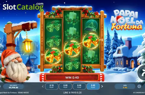 Οθόνη3. Papai Noel da Fortuna Κουλοχέρης