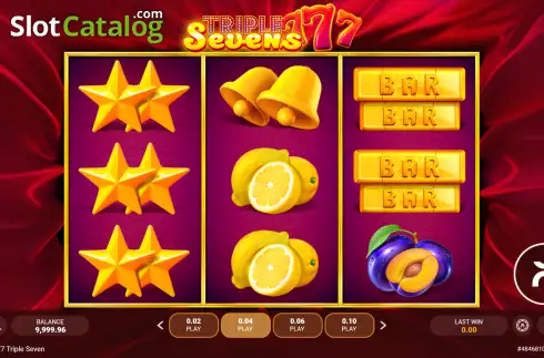 Οθόνη2. Triple Sevens Κουλοχέρης 