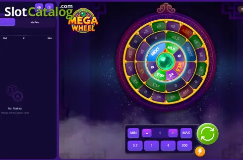 Οθόνη2. Mega Wheel (Popok Gaming) Κουλοχέρης