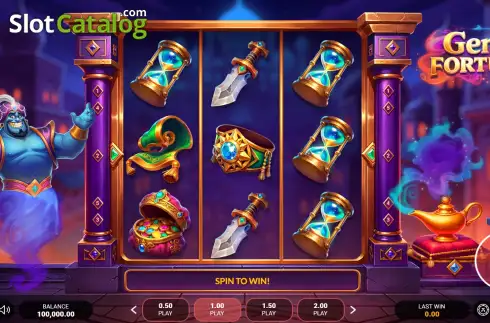 Οθόνη2. Genie Fortune Κουλοχέρης