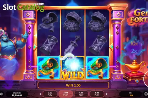 Οθόνη3. Genie Fortune Κουλοχέρης