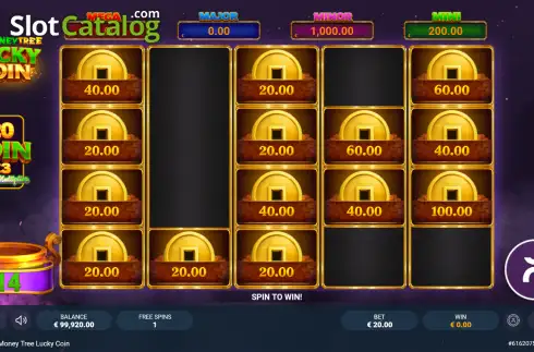 Οθόνη3. 40 Money Tree Lucky Coin Κουλοχέρης