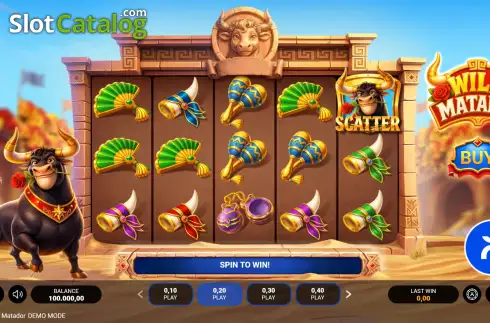Οθόνη2. Wild Matador Κουλοχέρης