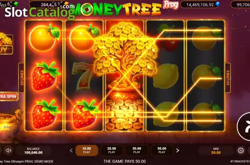 Οθόνη3. Money Tree Ultra Spin Prag Κουλοχέρης