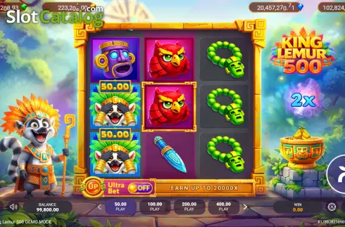 Οθόνη2. King Lemur 500 Κουλοχέρης 