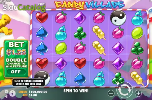 Οθόνη2. Candy Village Κουλοχέρης