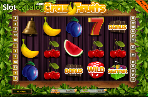 Οθόνη2. CrazyFruits Κουλοχέρης