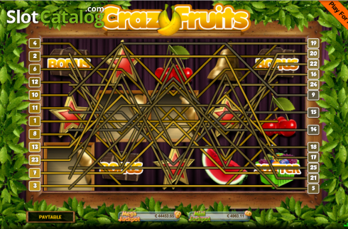 Οθόνη4. CrazyFruits Κουλοχέρης