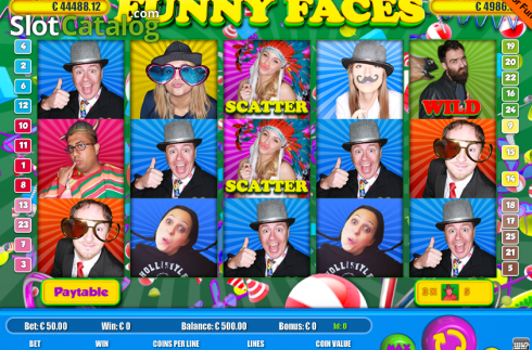Οθόνη2. Funny Faces Κουλοχέρης