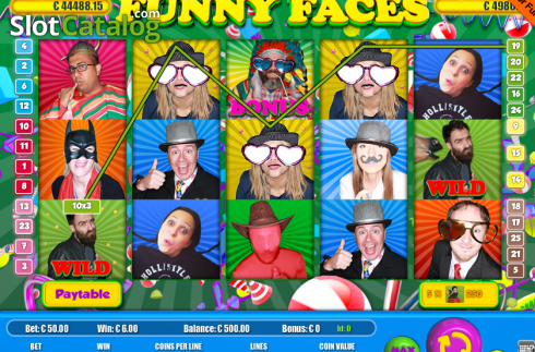 Οθόνη3. Funny Faces Κουλοχέρης