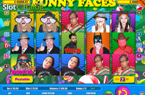 Οθόνη3. Funny Faces (9) Κουλοχέρης