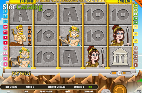 Οθόνη2. Gods And Goddesses Of Olympus Κουλοχέρης