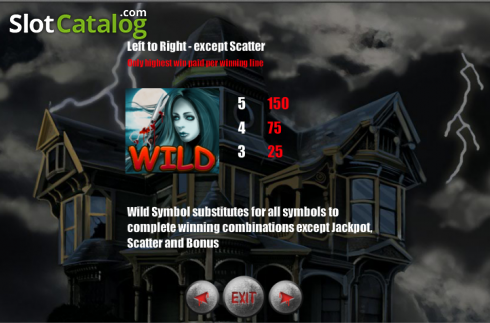 Οθόνη5. Horror House (Portomaso Gaming) Κουλοχέρης 