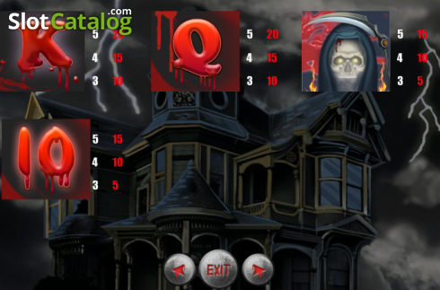 Οθόνη8. Horror House (Portomaso Gaming) Κουλοχέρης 