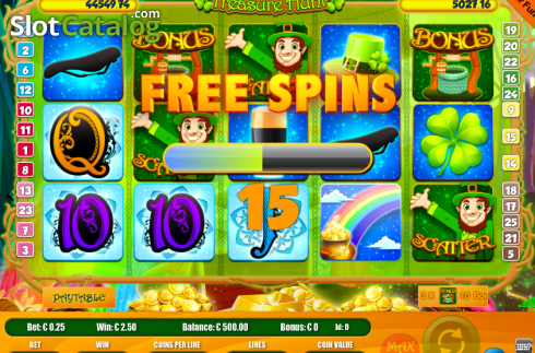 Οθόνη3. Leprechaun (Portomaso Gaming) Κουλοχέρης