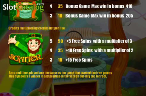 Οθόνη6. Leprechaun (Portomaso Gaming) Κουλοχέρης