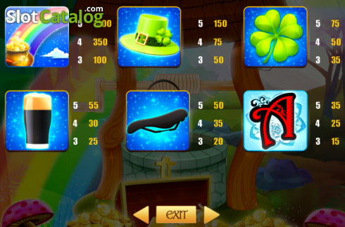 Οθόνη7. Leprechaun (Portomaso Gaming) Κουλοχέρης