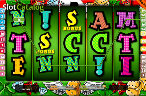 Οθόνη3. Lucky Letters Κουλοχέρης