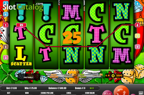 Οθόνη3. Lucky Letters (9) Κουλοχέρης 