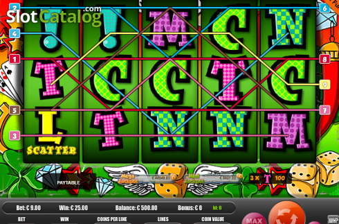Οθόνη4. Lucky Letters (9) Κουλοχέρης 