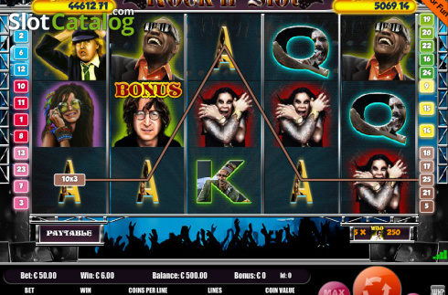 Οθόνη3. Rock Slot Κουλοχέρης