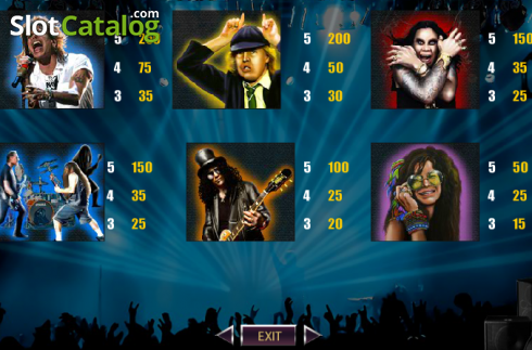 Οθόνη7. Rock Slot Κουλοχέρης