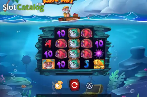 Οθόνη2. Salty Sam's Rage Bait Κουλοχέρης