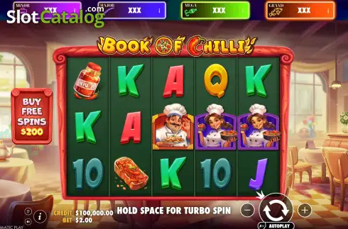 Οθόνη2. Book of Chilli Κουλοχέρης
