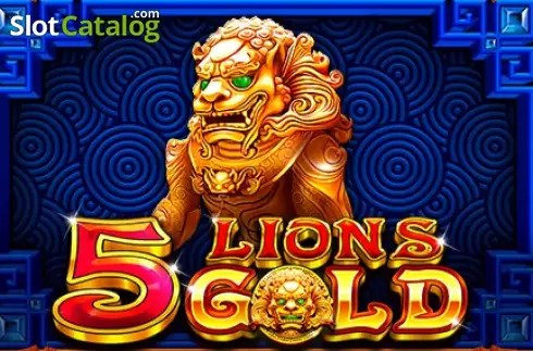 5 Lions Gold Λογότυπο 5 Lions Gold Λογότυπο