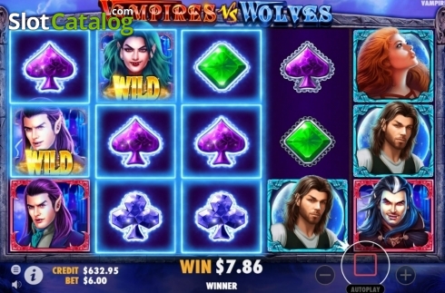 Οθόνη9. Vampires vs Wolves Κουλοχέρης