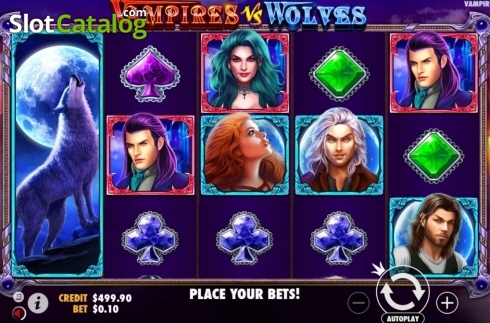Οθόνη3. Vampires vs Wolves Κουλοχέρης