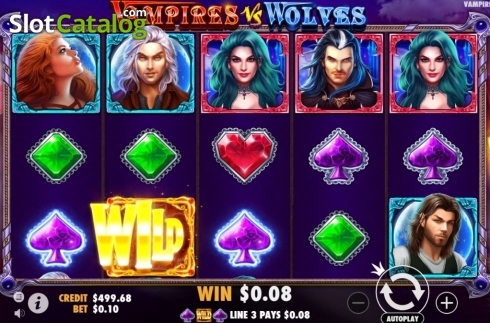Οθόνη4. Vampires vs Wolves Κουλοχέρης