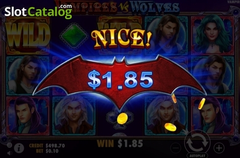 Οθόνη6. Vampires vs Wolves Κουλοχέρης