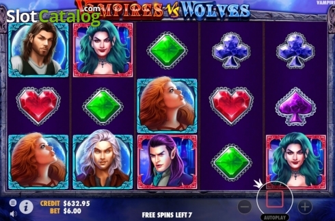 Οθόνη8. Vampires vs Wolves Κουλοχέρης
