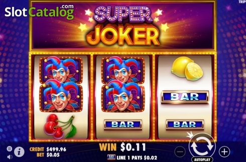 Οθόνη3. Super Joker (Pragmatic Play) Κουλοχέρης