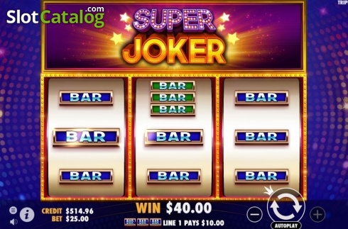 Οθόνη5. Super Joker (Pragmatic Play) Κουλοχέρης