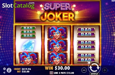 Οθόνη6. Super Joker (Pragmatic Play) Κουλοχέρης