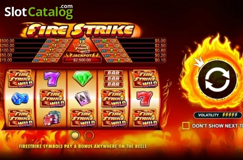 Οθόνη2. Fire Strike Κουλοχέρης