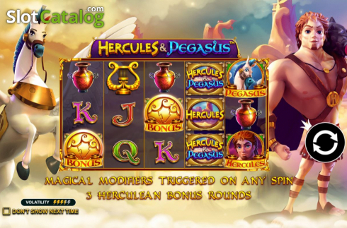 Οθόνη2. Hercules and Pegasus Κουλοχέρης